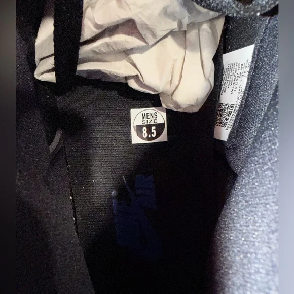 Nike air Jordan 1 Retro high OG size 8.5 Black/Royal Blue-white - Picture 9 of 11